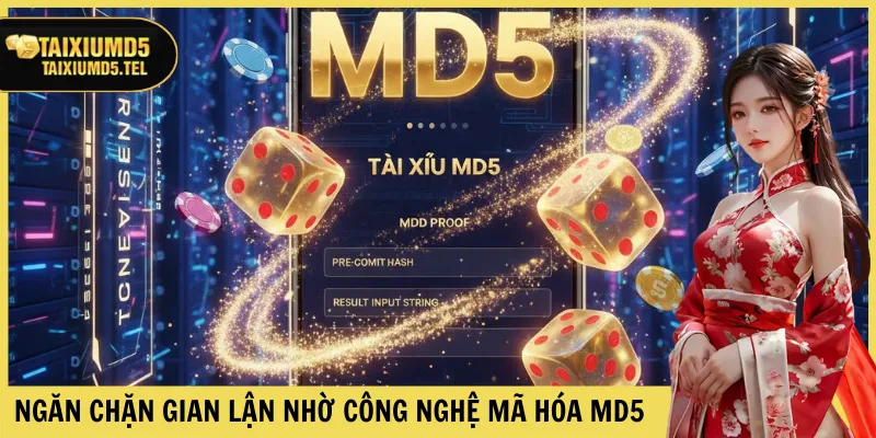 Ngăn chặn gian lận nhờ công nghệ mã hóa MD5